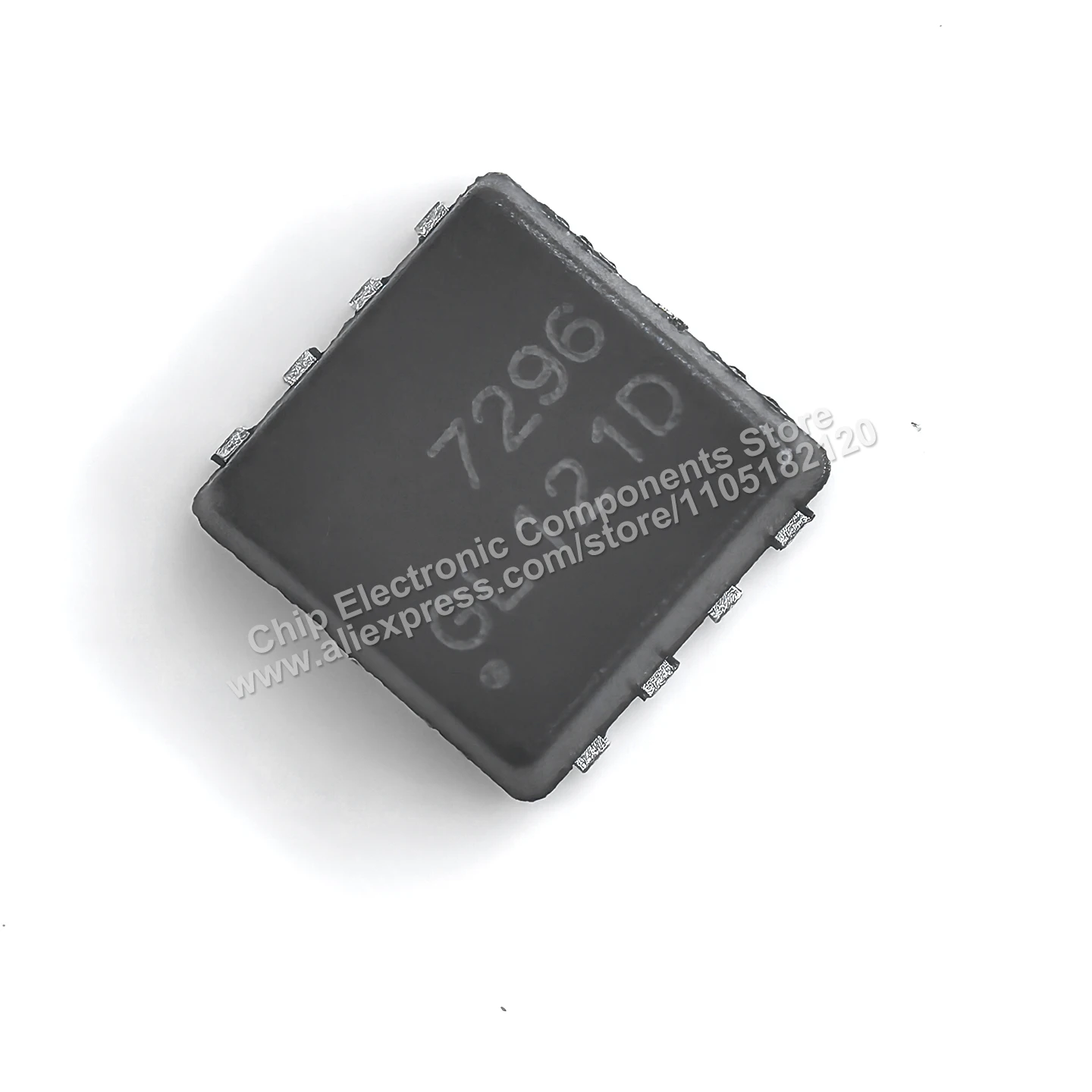 

（5 PCS）Original IC AON7296 (Marking: 7296) 100V N-Channel MOSFET Chip, DFN-8 (3×3) Package