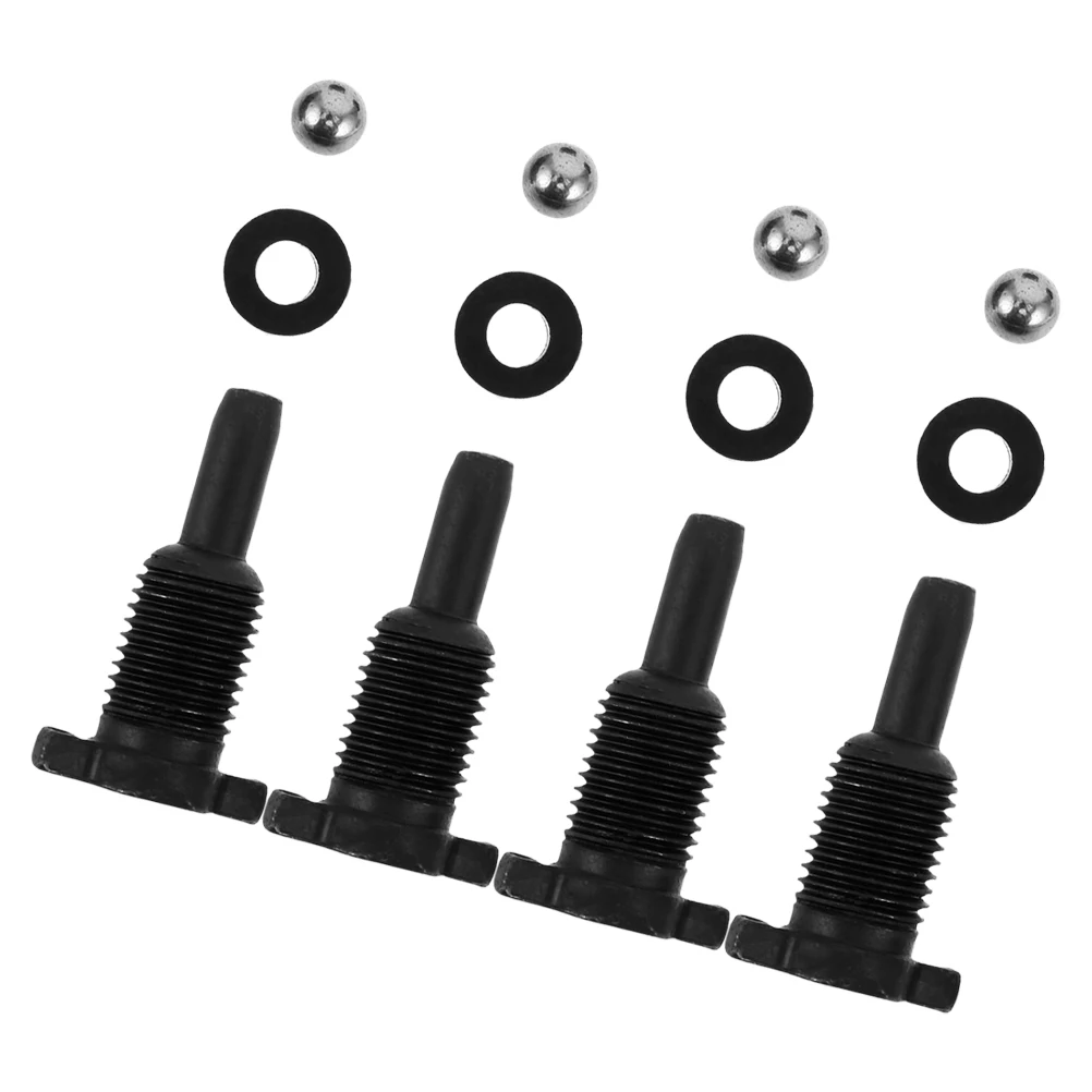 

4 Sets Jack Accessories Steel Ball Oil Seal Return Valve Vent Screw Floor Jack Filler Plug Hydraulic Seals Repair Parts
