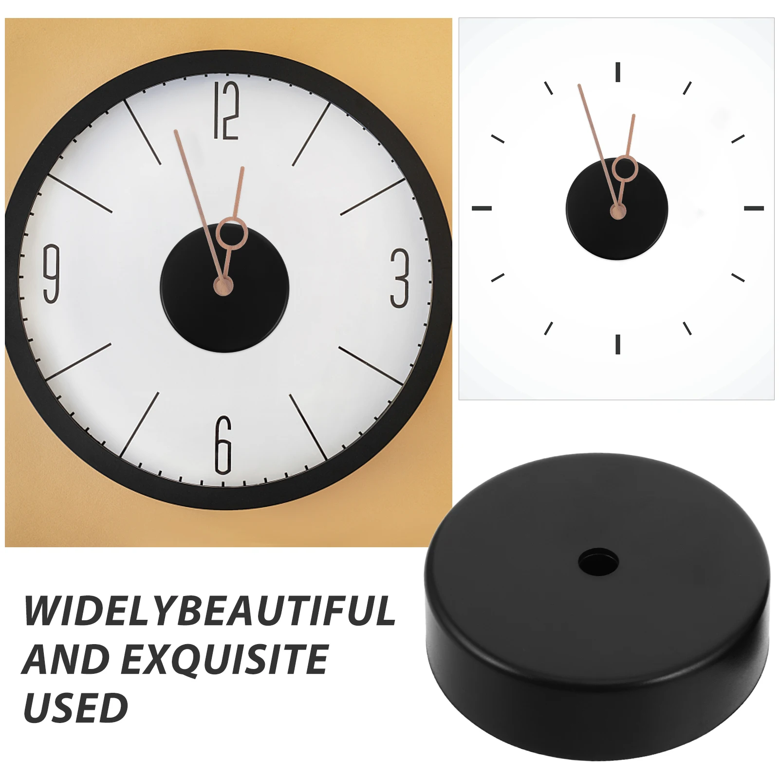 

2pcs Clock Movement Waterproof Box 85mm Quartz Mechanism Replacement Kits Long Shaft Small Hands Accessories Durability