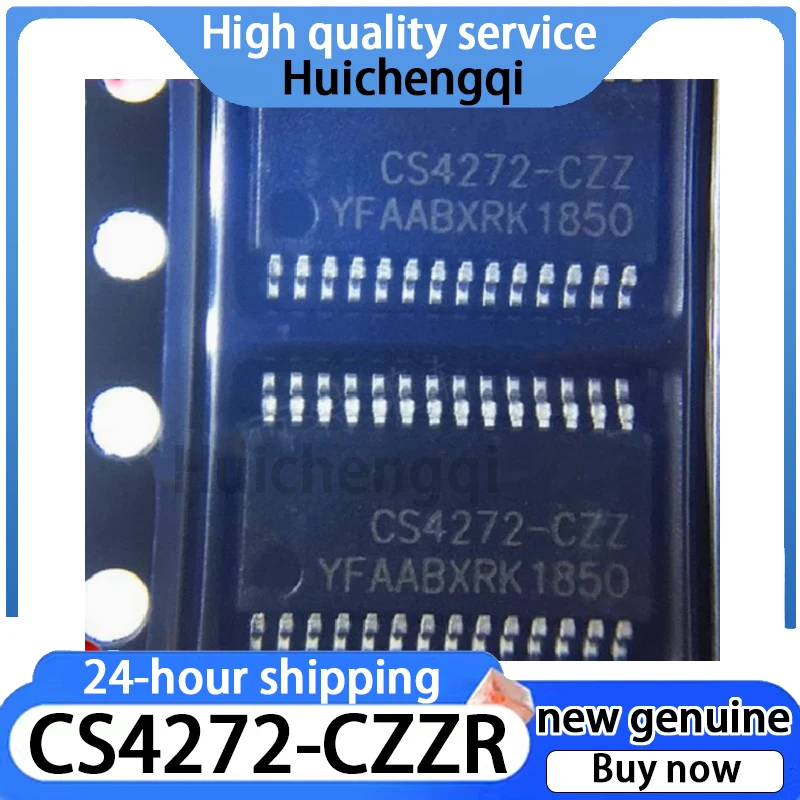 1PCS Original Genuine CS4272-CZZR CS4272-CZZ Packaged TSSOP-28 Audio Codec Chip