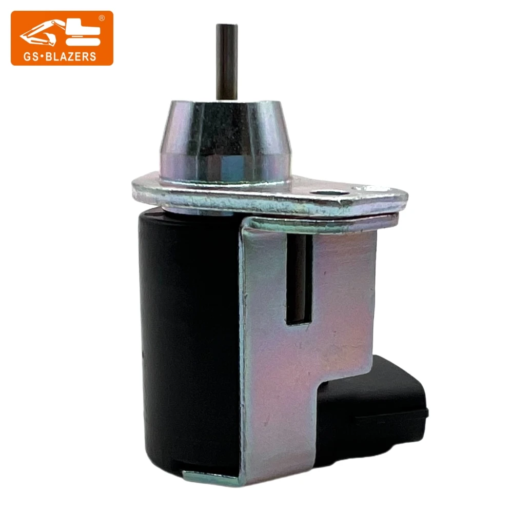 Excavator Fuel Stop Flameout Solenoid Valve 1503ES-3TNA72 for YANMAR YM 3TNA72 3TNE78 Excavator Parts