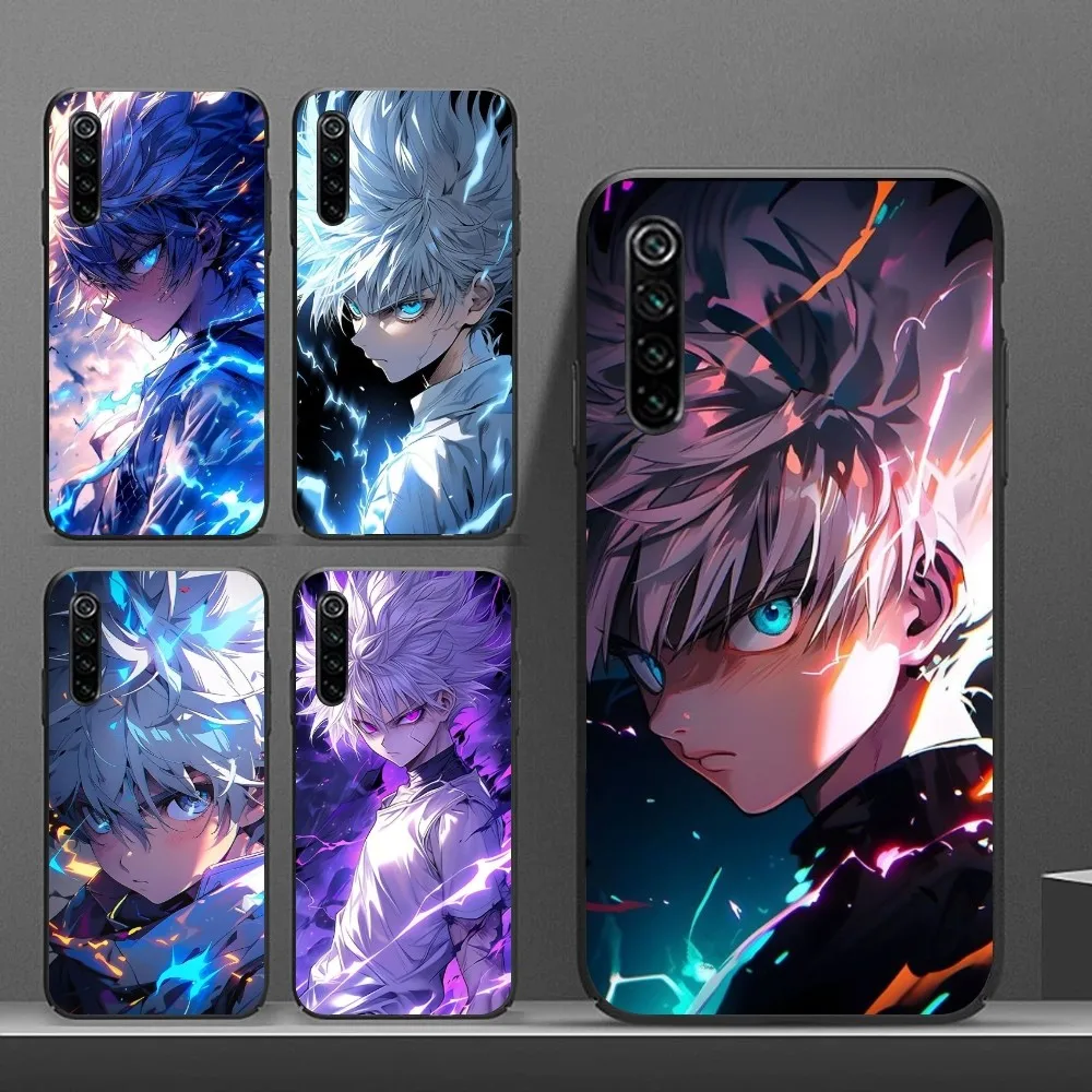 Hunter Killua Mobile Cell Phone Case for Realme GT 2 9i 8i 7i Pro X50 X2 C35 C21 C20 C11 C3 Black Soft Phone Cover Funda