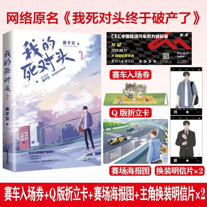 

«wo de si dui tou 2”(wo si dui tou zhong yu po chan le) от jiang zi bei、BL роман 、Qin Man & Ji Ran