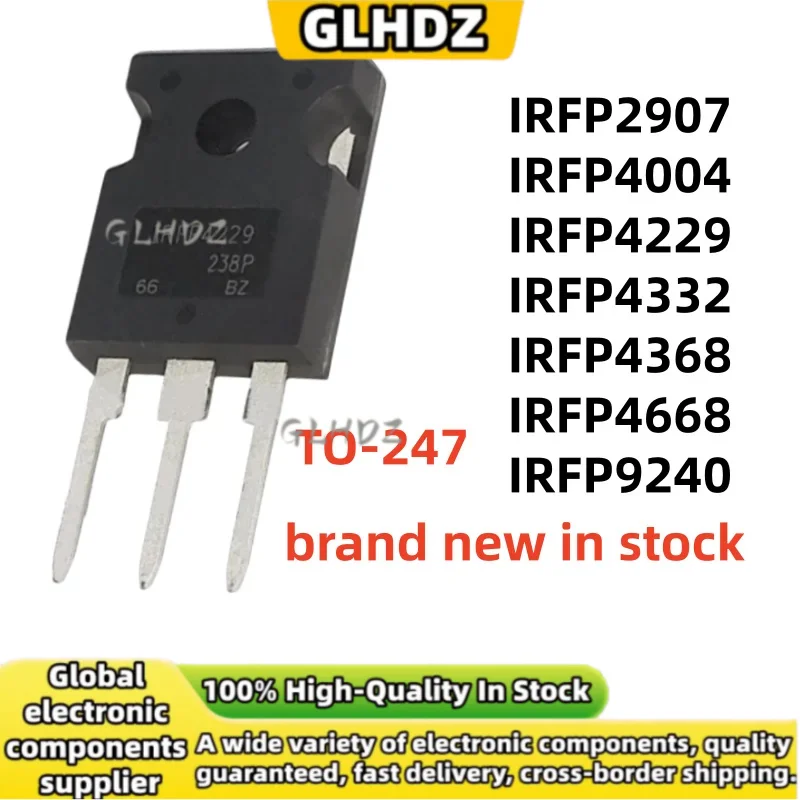 5UNTIS TO-247 IRFP2907 IRFP4004 IRFP4229 IRFP4332 IRFP4368 IRFP4668 IRFP9240 In the warehouse