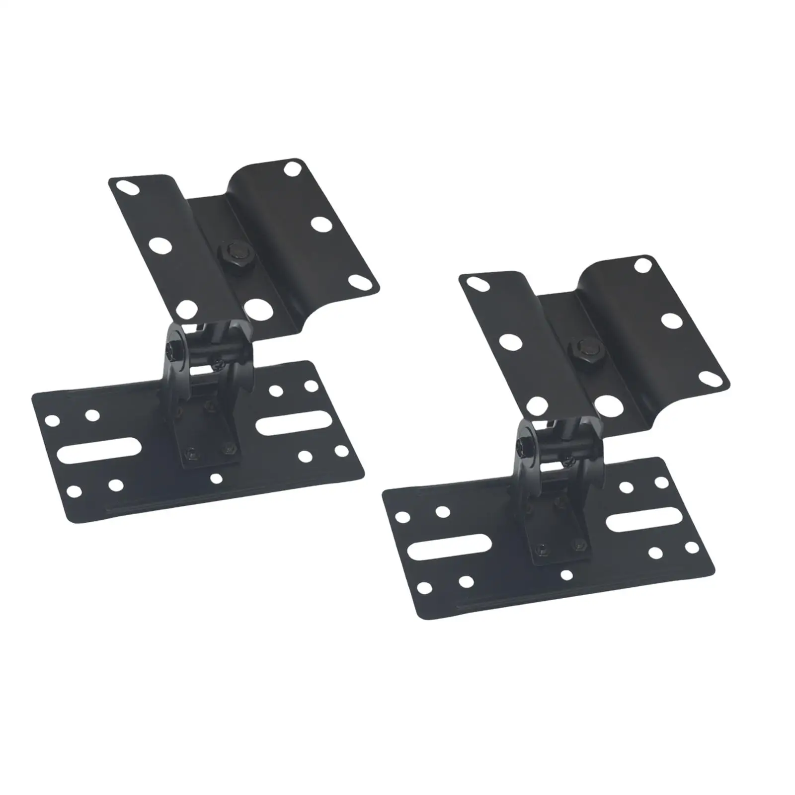 2x 壁掛けスピーカーブラケット回転可能調整可能なホルダー天井マウントブラケットリビングルームオフィススタディルーム屋内用