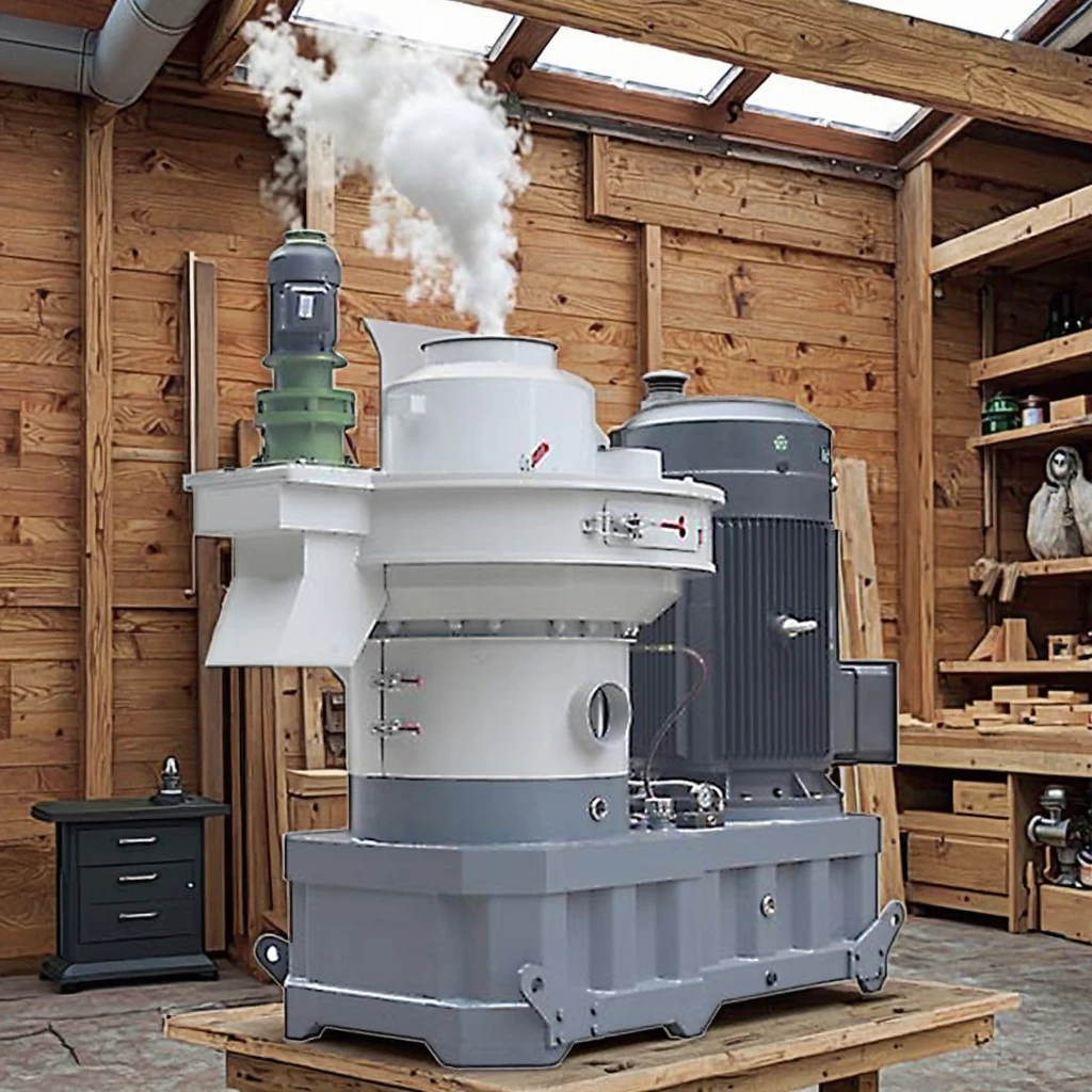 Making Machine for Various Materials Including Wood, Straw, Rice Husk and Other Agro-Waste Multi-Function Biomass Pellet