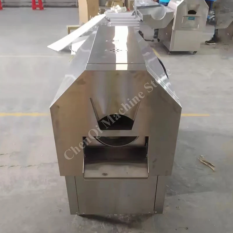 Tostado de nueces eléctrico, horno tostador de tambor rotativo de nueces secas industriales comerciales, máquina automática de maní tostado a Gas