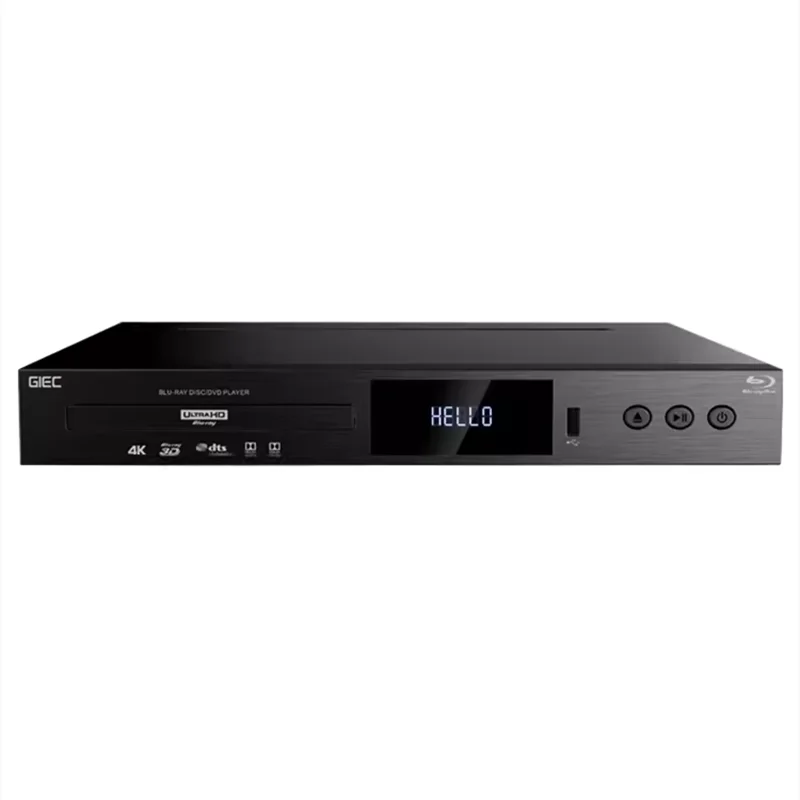 GIEC BDP-G5300 CD DVD Player True Ultra HD Blu-Ray HD Hard Disk Player Home Decoding 4K Disc Player