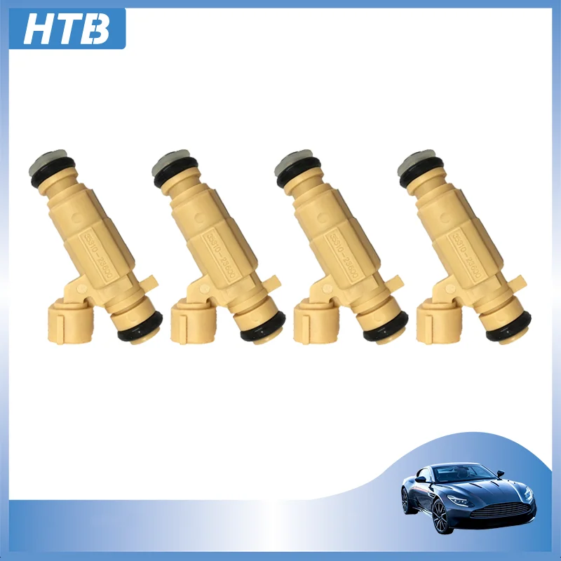 

4 x Fuel Injector Injection Nozzle 35310-23600 3531023600 Fit For Hyundai Elantra 02-08 Tiburon Tucson 2.0L 2.7L V6 9260930013
