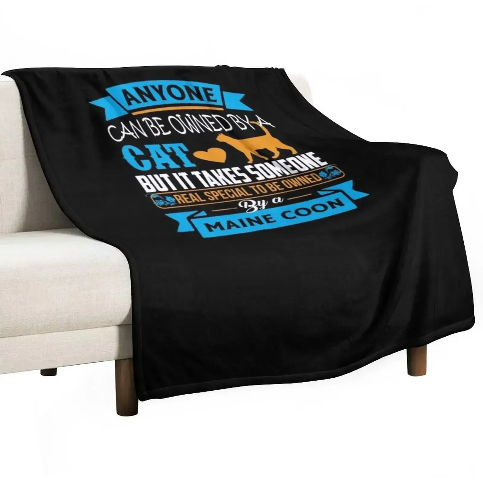 Maine coon amantes manta decorativa mantas para bebé camas térmicas de invierno mantas