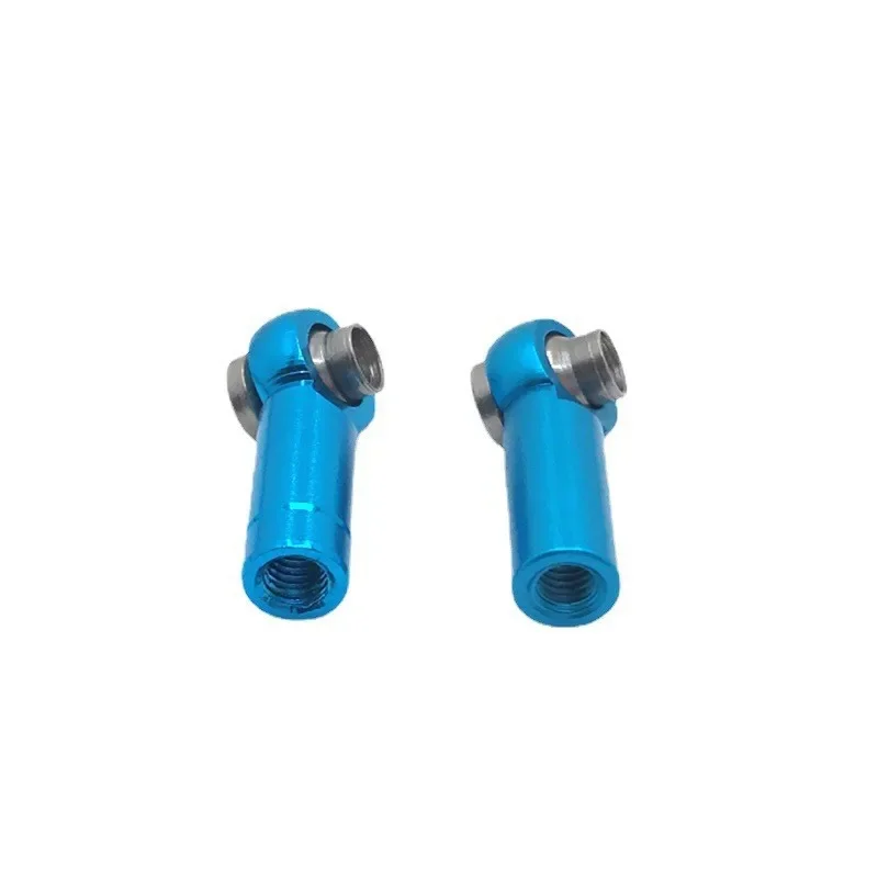 2pcs Metal M3 Aluminum Link Rod Tie Rod End Ball Joint Alloy 3MM Ball Head Hole L 7MM For RC Car Truck Upgrade Part