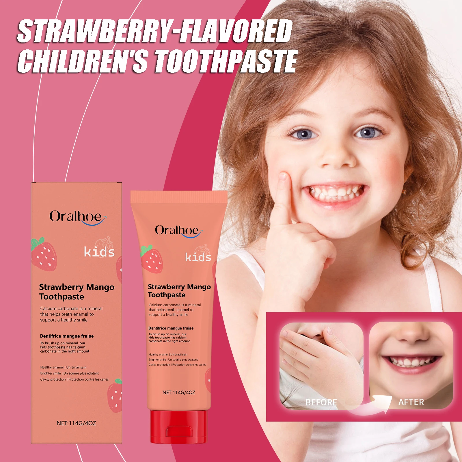 Hydroxyapatite Toothpaste - Dentifricio per Bambini al Gusto di