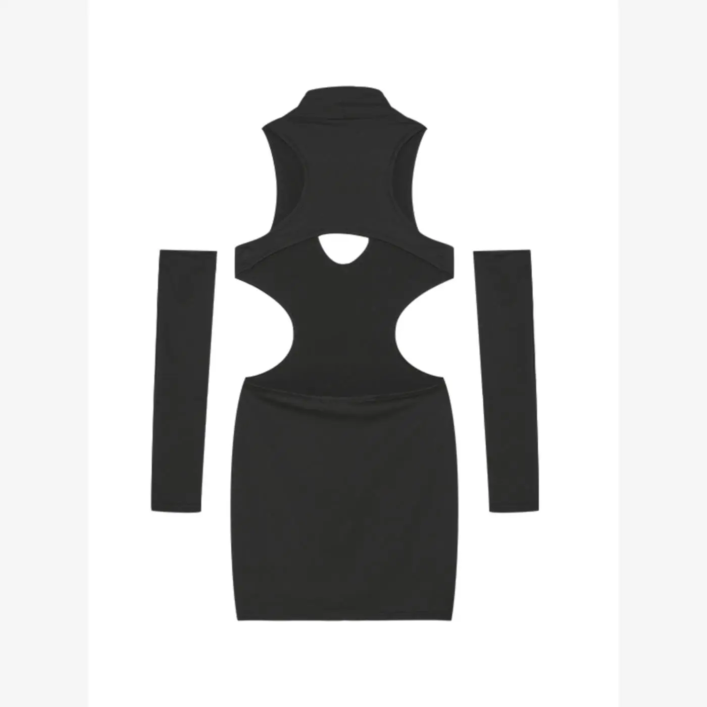 الربيع الصيف Faion مثير الجوف خارج Ne ضيق Bodycon الدكتور المرأة العصرية لون نقي الملابس ألياف البوليستر ort تنورة