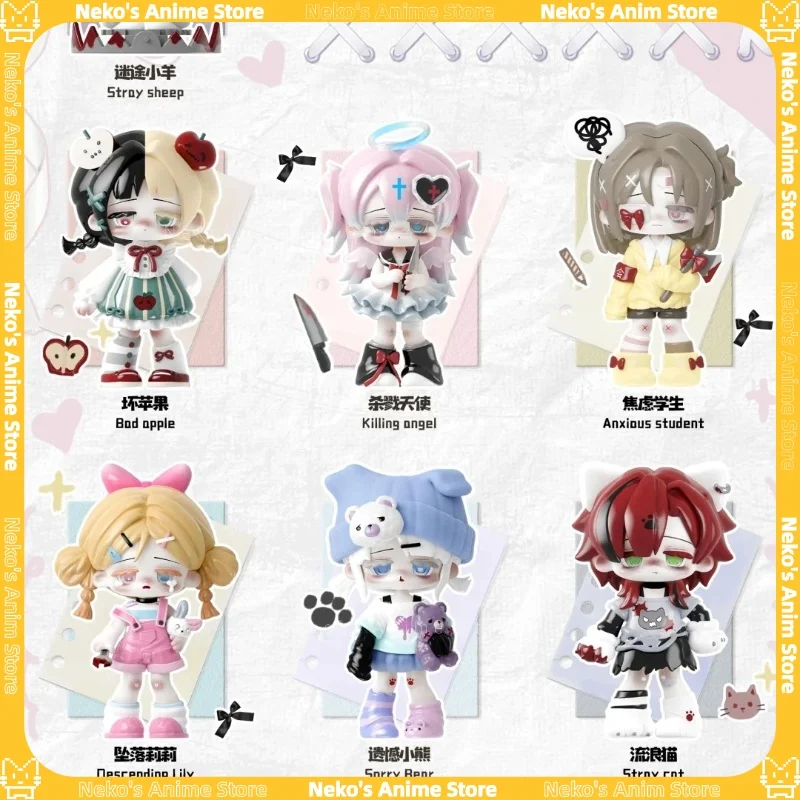 

В наличии подлинная Missy Sweet Mourning Lolita Series слепая коробка милая статуя фигурки игрушки аниме фигурки куклы ангелы смерти