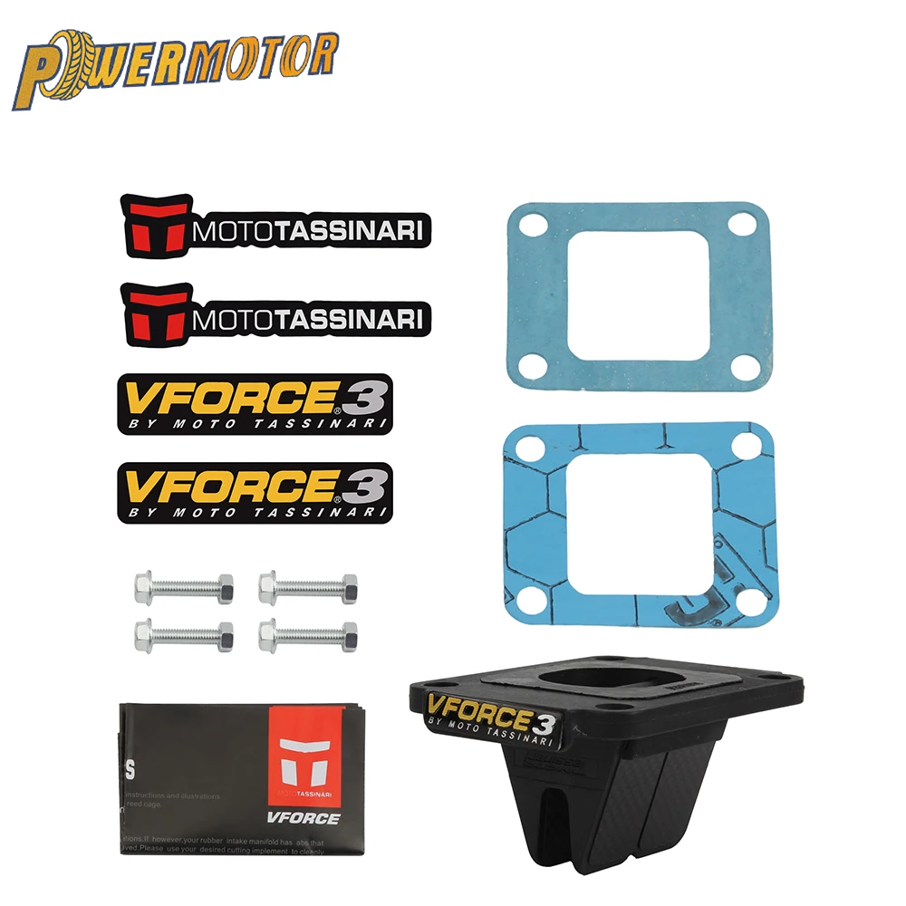 Motorcycle V364A Reed Valve Kit VFroce 3 for SUZUKI RM65 KAWASAKI KX65 All Year Dit Pit Bike Motocross Accessories