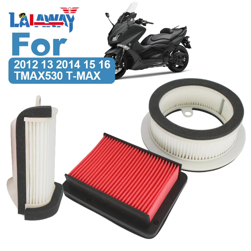 

1SET Motorcycle Air Filter Motor Bike Intake Cleaner For YAMAHA 2012 2013 2014 2015 2016 TMAX530 T-MAX, Air Filter