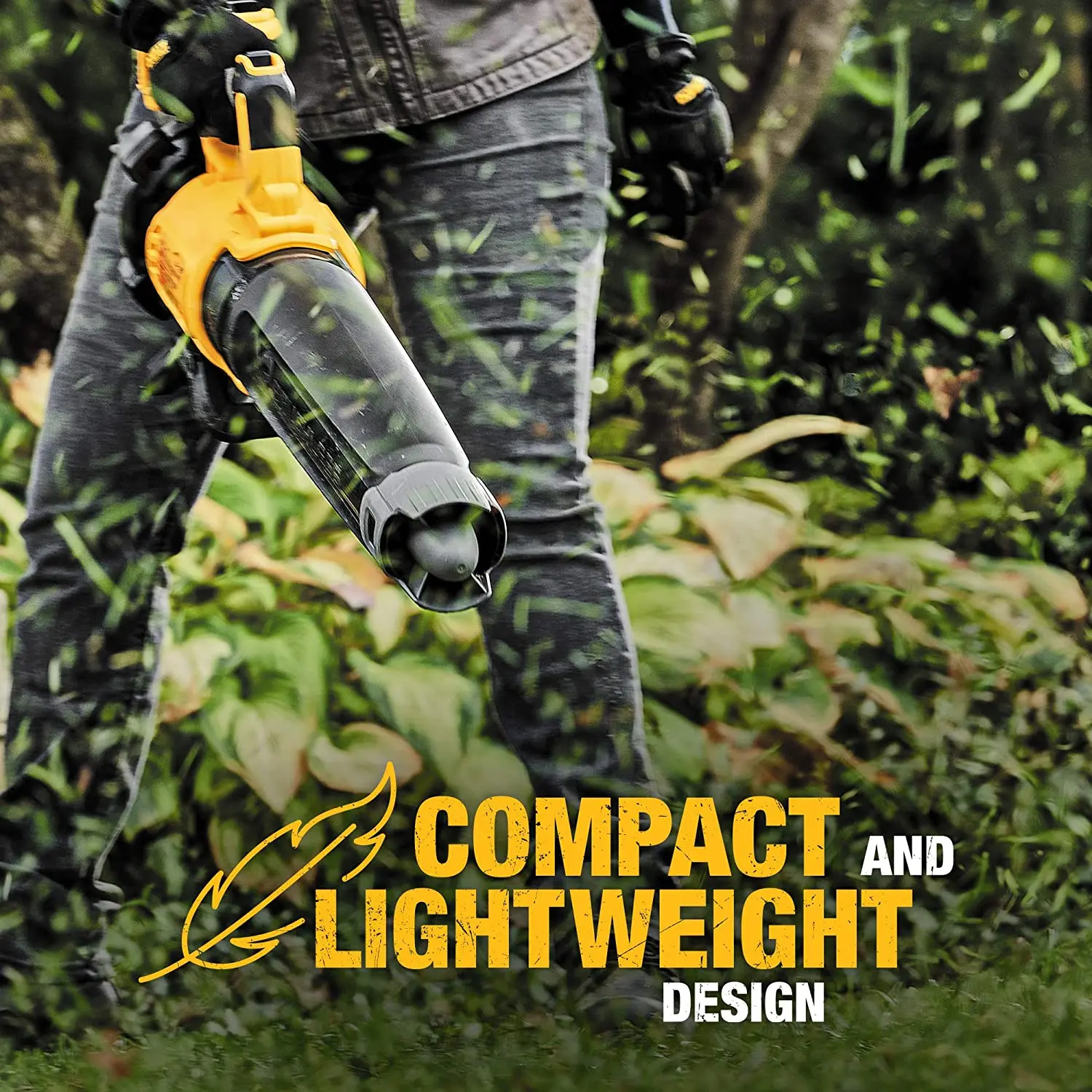 Electric Goddess Cordless Air Blower Brushless Handheld Leaf Hair Drier Courtyard/Home Power Tool For Dewalt 21V Battery ﻿ ﻿