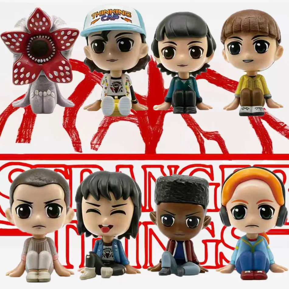 Nieuwe Strange Tales Eleven Mike Wheeler Dustin Henderson Personage Accessoires Anime Figuur Blind Box Bureaudecoratie