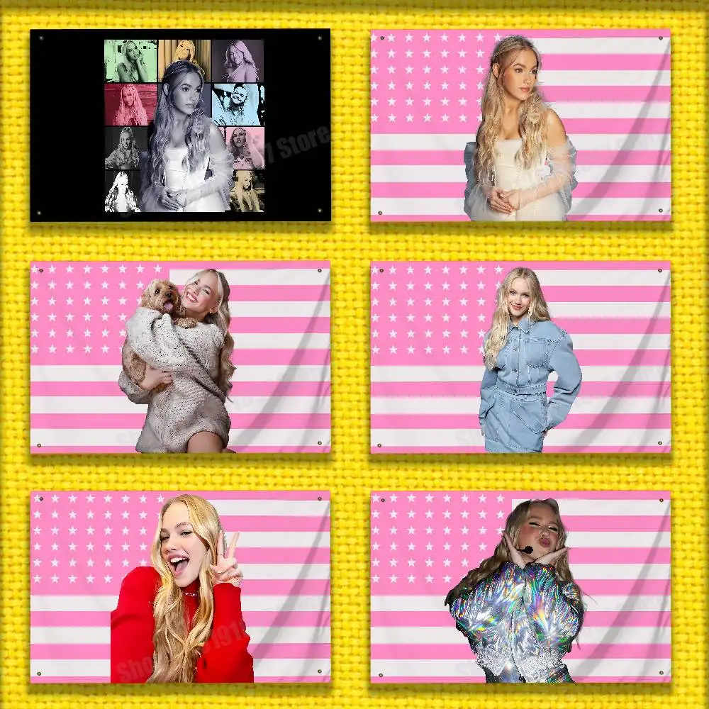 

Singer F-Freya Skye America USA Flag For 50*70cm 60*90cm 60*110cm 80*120cm 100*150cm 150*200cm Camp Banner Tapestry