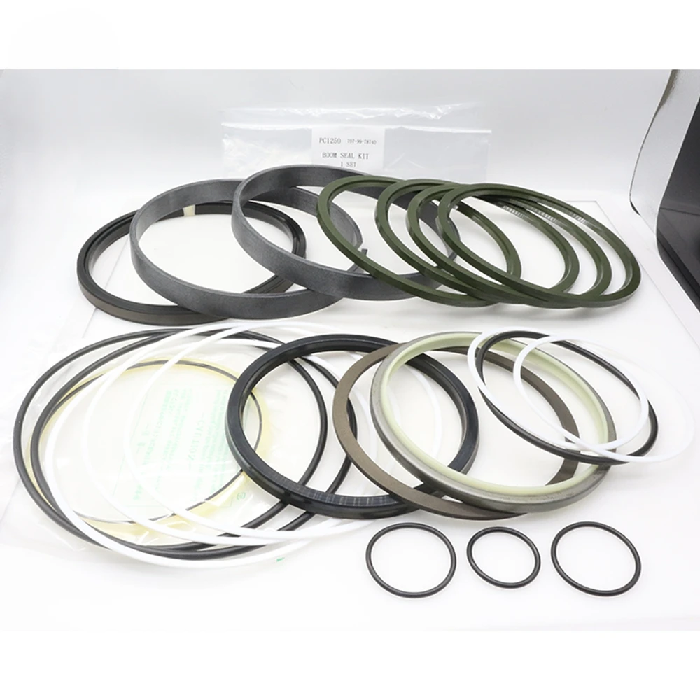 

Hydraulic Oil Seals PC1250 Excavator Hydraulics Repair Kit Seal Cylinder Seal Kit