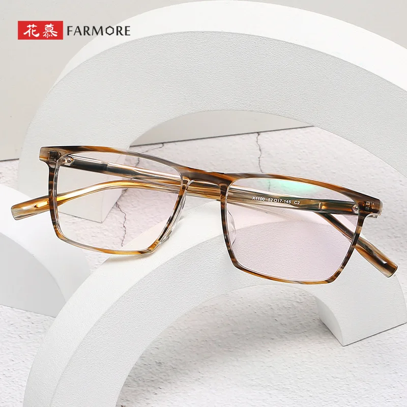 

Plate Full Rim Frame Glasses Frame Personality Trend Can Be Equipped with Anti-Blue Light Myopia New Glasses Frame