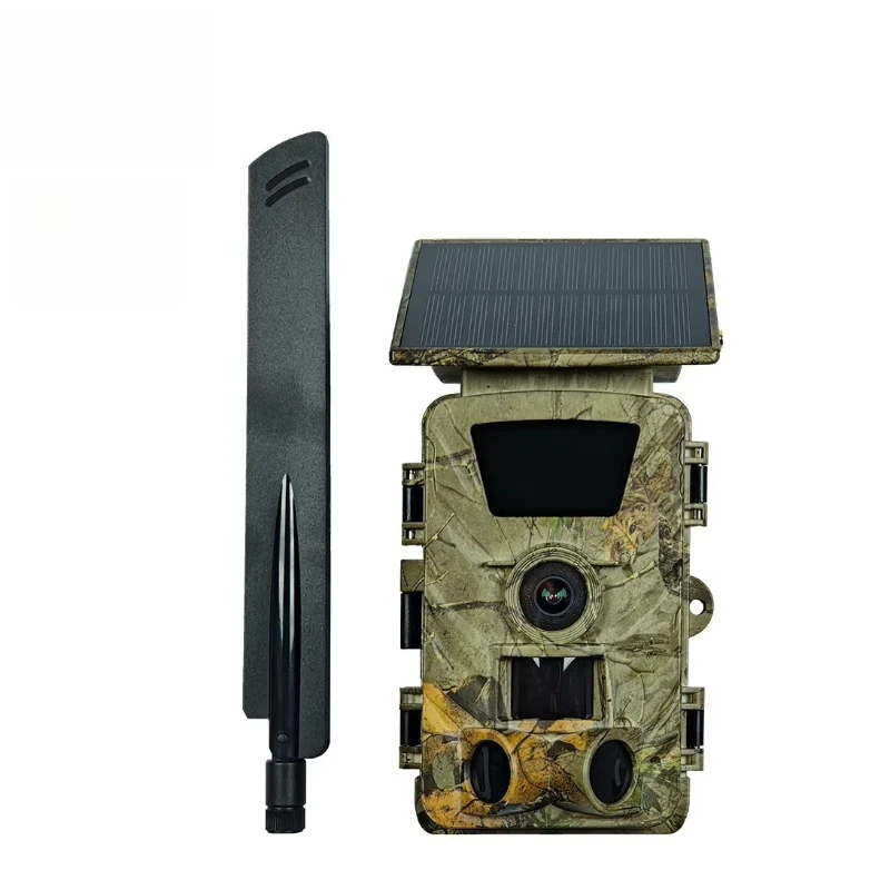 

New 5K Solar Power 60MP Night Vision Infrared 4G LTE IP66 Waterproof Weather Resistant Wildlife Hunting Trail Camera