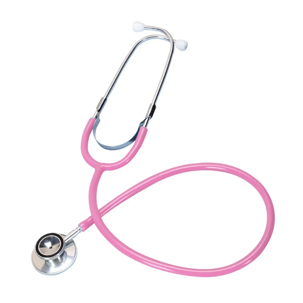 Multi cor estetoscópio brinquedo diy família pai-filho jogos simulação brinquedo do médico imitação role-playing médico fingir presentes