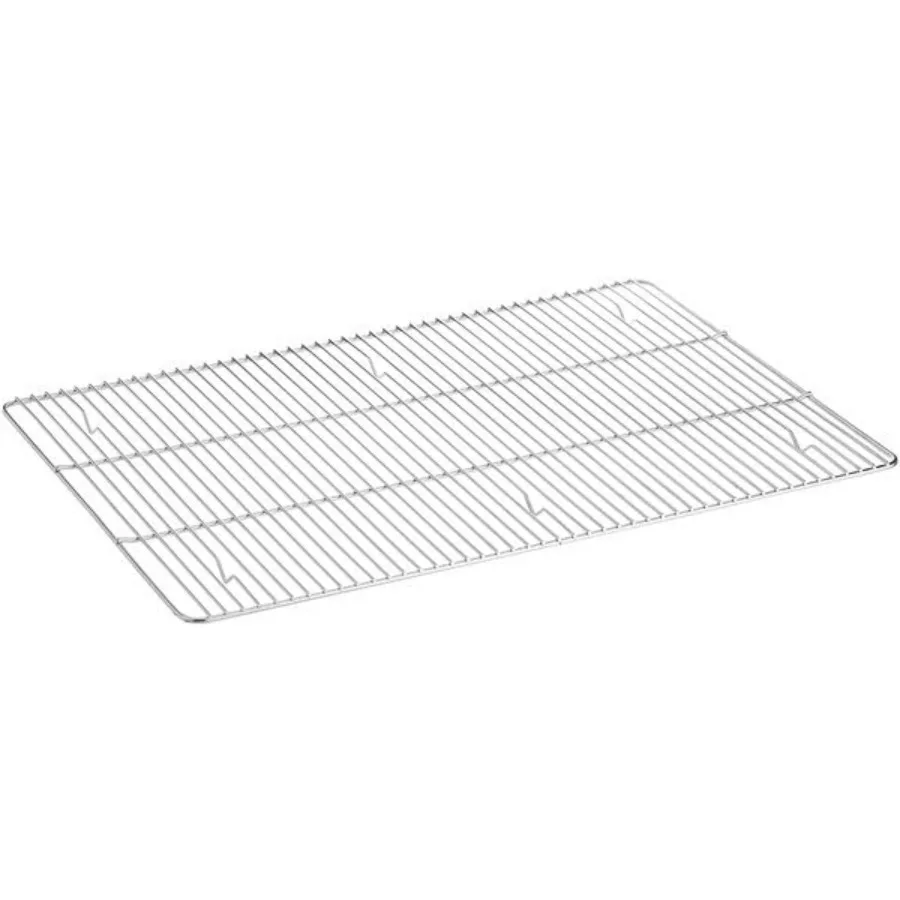 

Stainless Steel Wire Cooling Rack, Full Size 16 7/16 x 24 1/2 Inch, Footed Design, Oven Safe, Dishwasher Safe for Baking and Ici