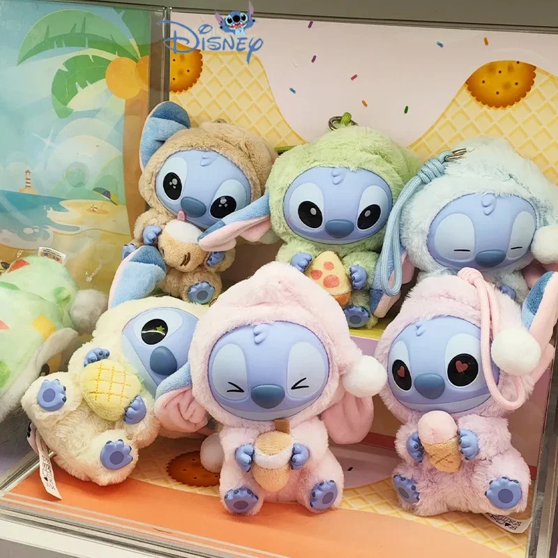 جديد ديزني غرزة أكل شيء قبل النوم سلسلة صندوق أعمى أفخم الدمى قلادة لطيف دمية صندوق غامض مفاجأة لعب هدايا الاطفال