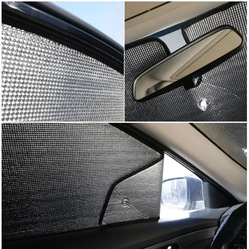 

For Jeep Grand Cherokee Accessories WK2 2011-2021 2014 2015 2016 2019 Car Aluminum Foil Windshield Sun Shades Covers Heat Shield