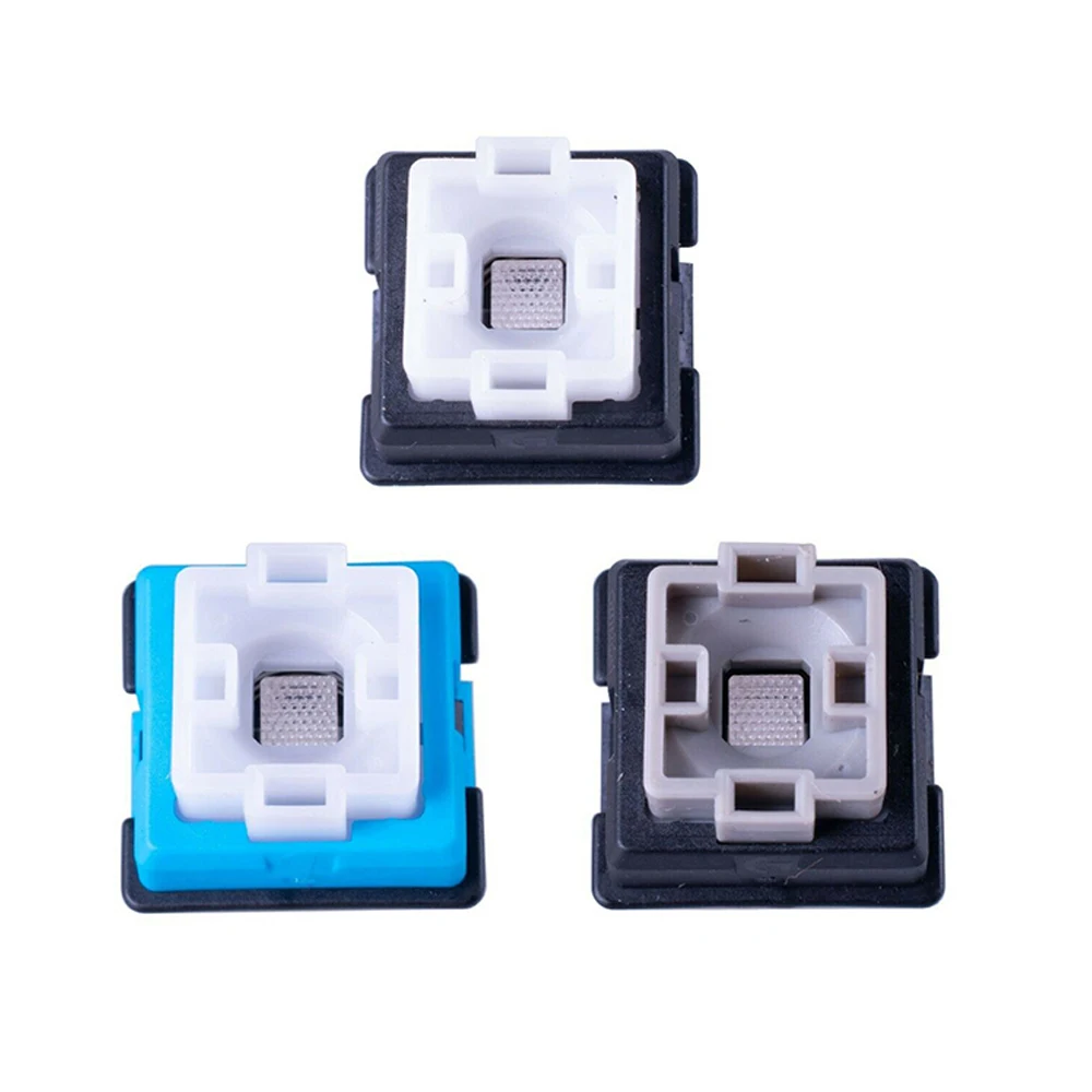 4Pcs Romer-G Switch For Logitech G810 G910 G413 G512 Pro Mechanical Keyboard Shaft Change Shaft Black/Blue/Gray Switch Parts