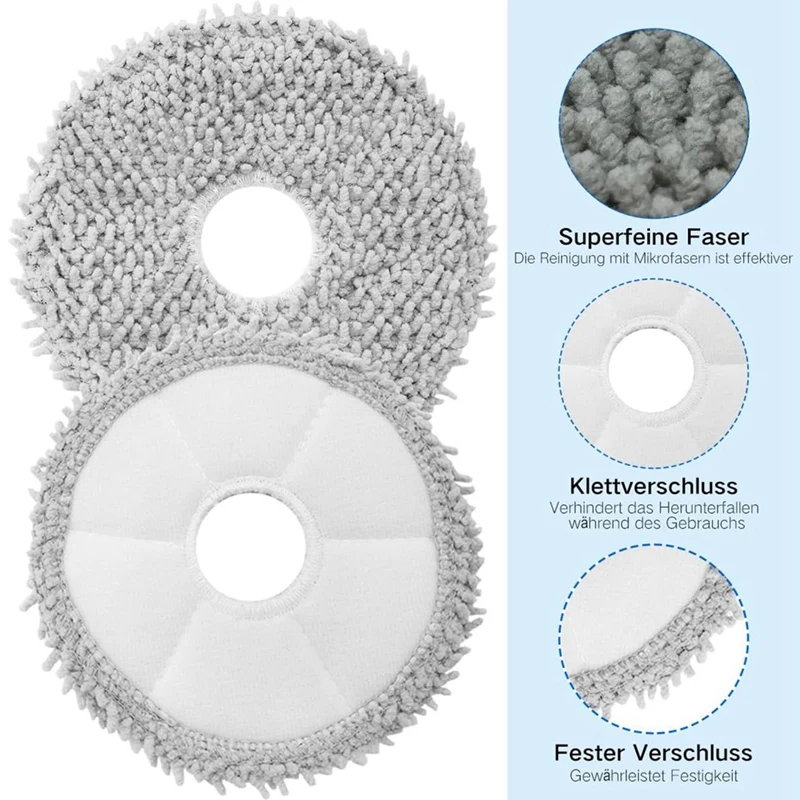 Сверхтонкая Швабра для робота-пылесоса Dreame L20, основная боковая щетка, фильтры НЕРА, Швабра, тканевые мешки для пыли, аксессуары