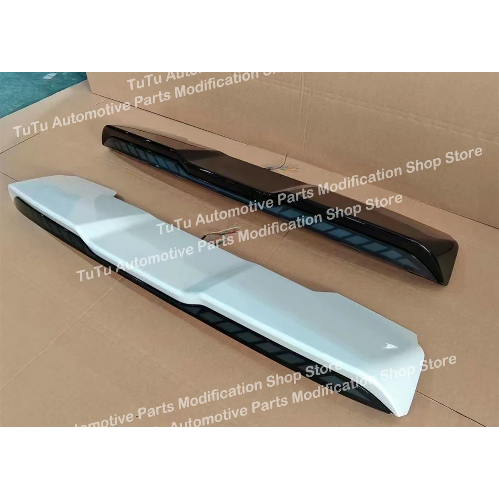Rear Spoiler Wing for Toyota Prado LC100 1998-2007 LC250 2024+ Dynamic Flowing Turn Signal Light Runs Through Dragon Scale Style