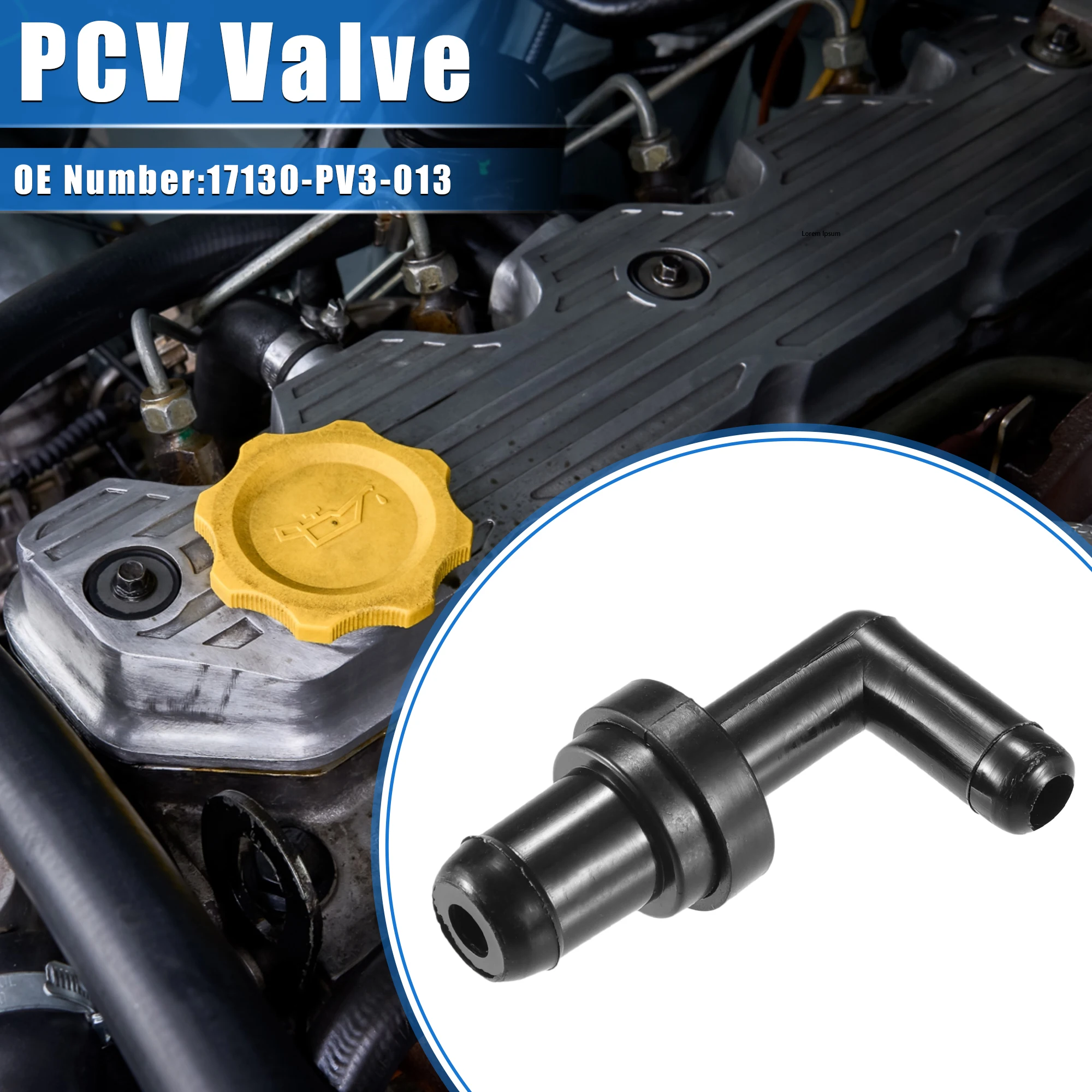 X Autohaux PCV Valve for Honda CR-V 1997-2001 for Acura TL 1995-1998 Exhaust Positive Crankcase Ventilation Valve Fittings