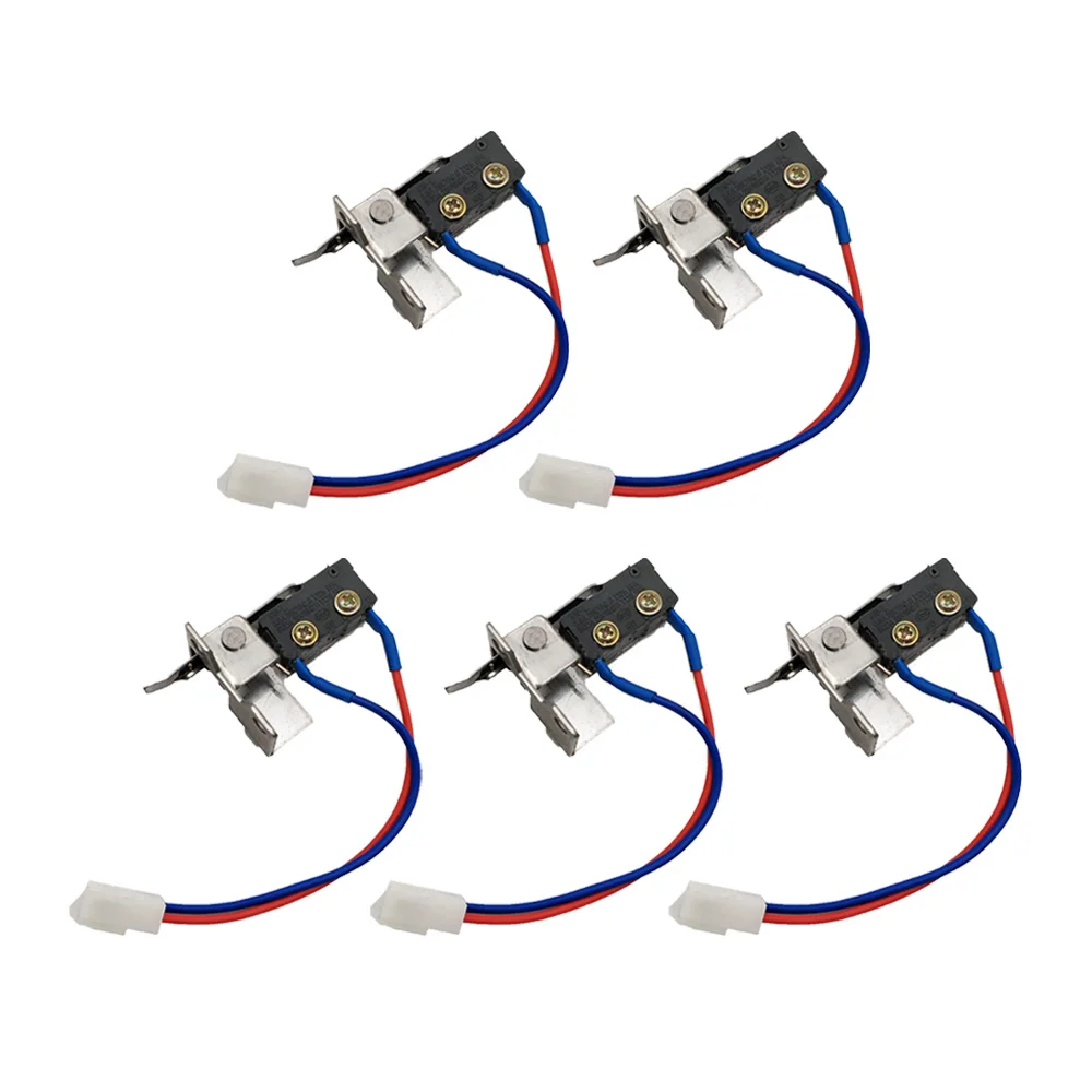 5PCS BEHAIVAN Gas Water Heater Spare Parts Micro Switch with Bracket 2 Wire Universal Model Suitable for Most Valve Assembly