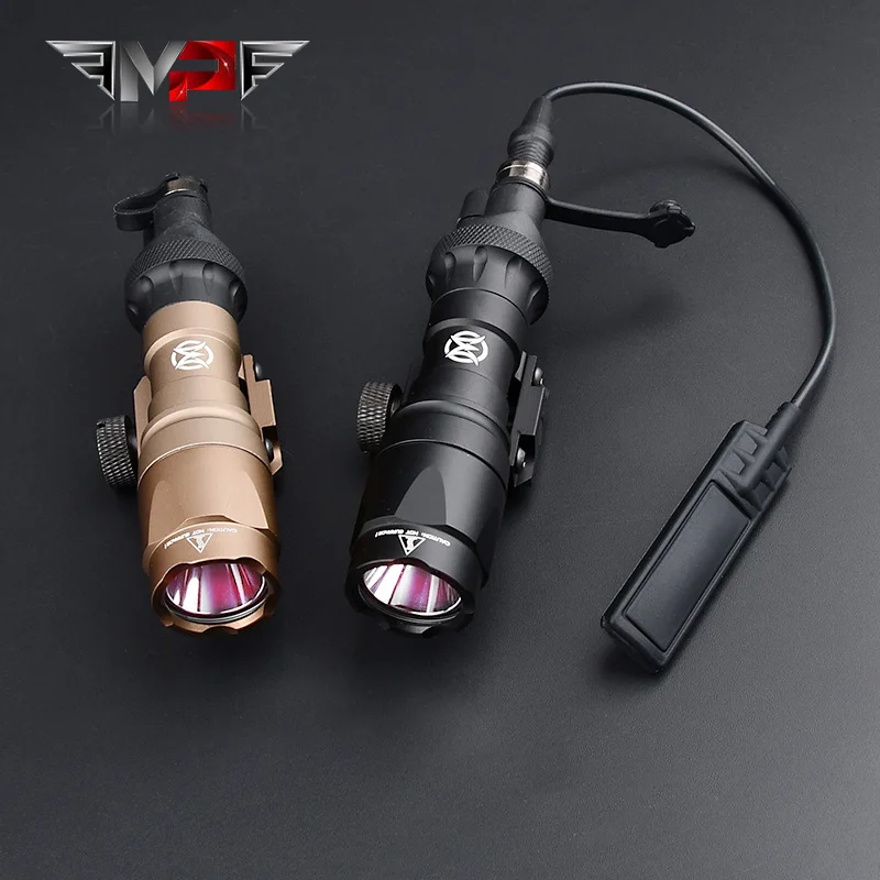 

WWADSN IR Tactical M300A Flashlight Weapon Light M300 Flashlight 20 MM Guide Airsoft Gun Hunt Scout Light Torch Pictnny