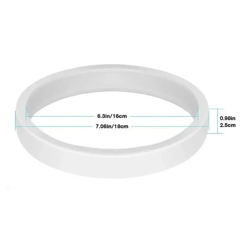 High Quality Rubber Crawler Tire Replacement Parts For Polaris 180 280 380 360 3pcs Swimming Pool Cleaner Wheel Track Tires Set