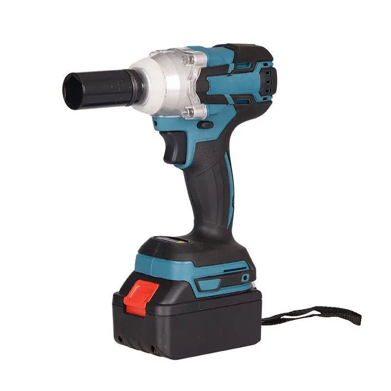 Electric Impact Wrench Brushless Cordless wrench Electric screwdriver 1/2 Inch  Makita 18V Battery Screwdriver Power Tools