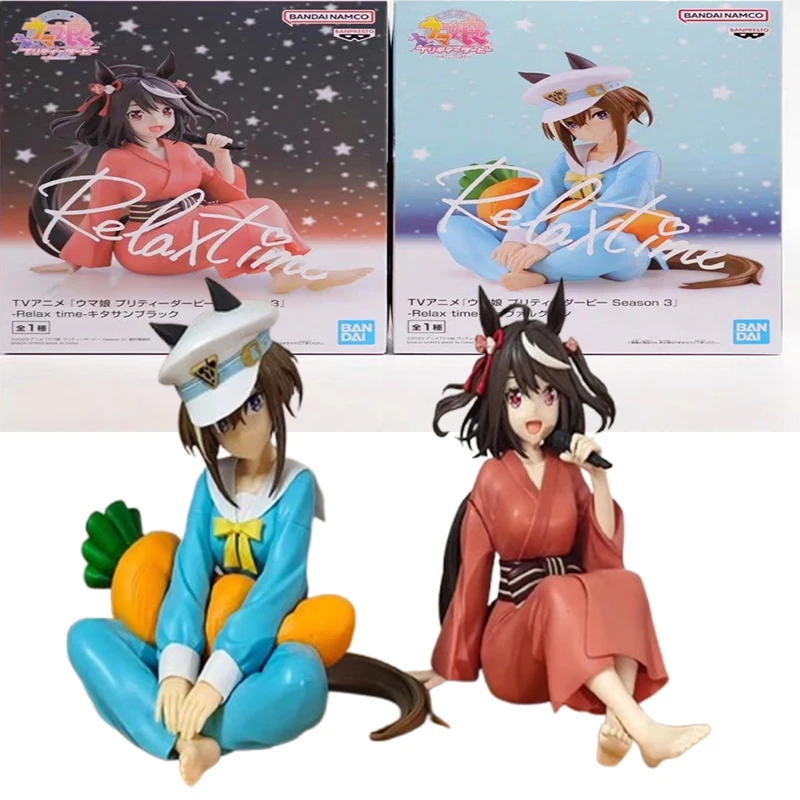 

В наличииGenuineBANDAI NAMCO BANPRESTO UmaMusumePretty Derby Season 3Relax time Kitasan Black Cheval Grand Model Фигурка из ПВХ