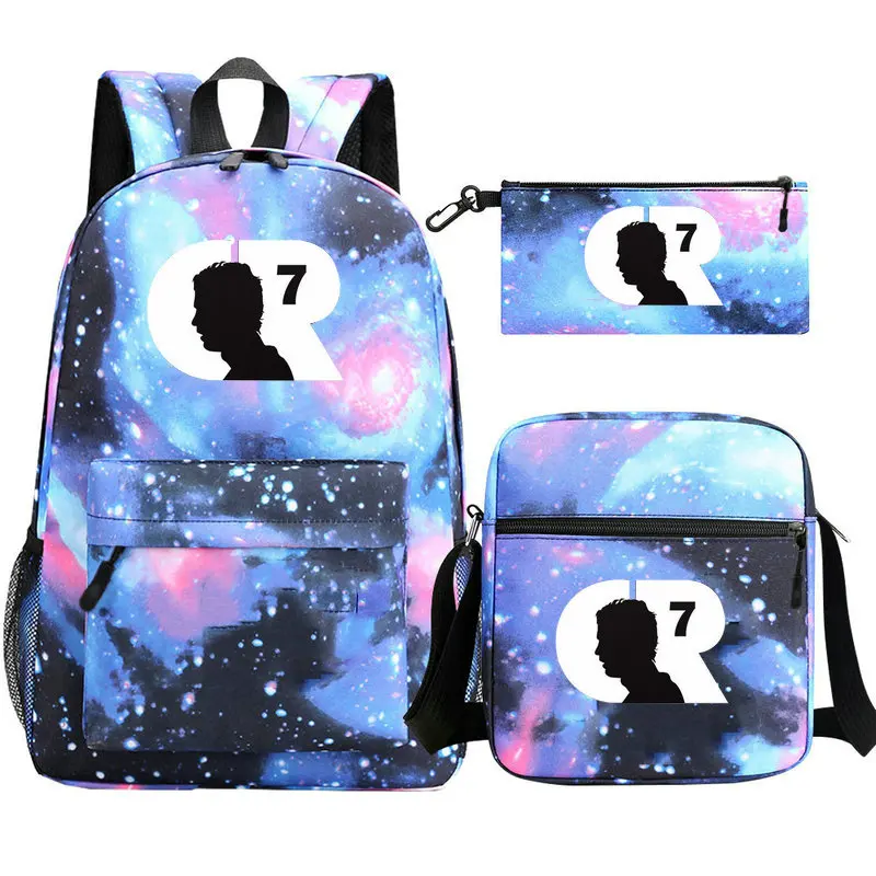 CR7 Backpack Women Men Travel Laptop Bagpack Casual Schoolbag Notebook School Bags For Teenage Boys Girls Mochilas