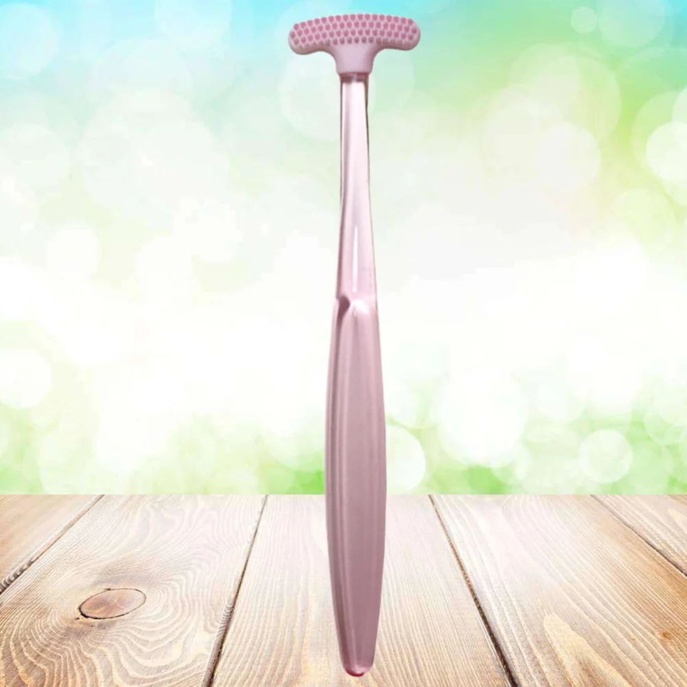 Scraper Cleaner Gentle Tongue Brush for al Care Plastic Tools Premium Material Non Double Sided Design Quick