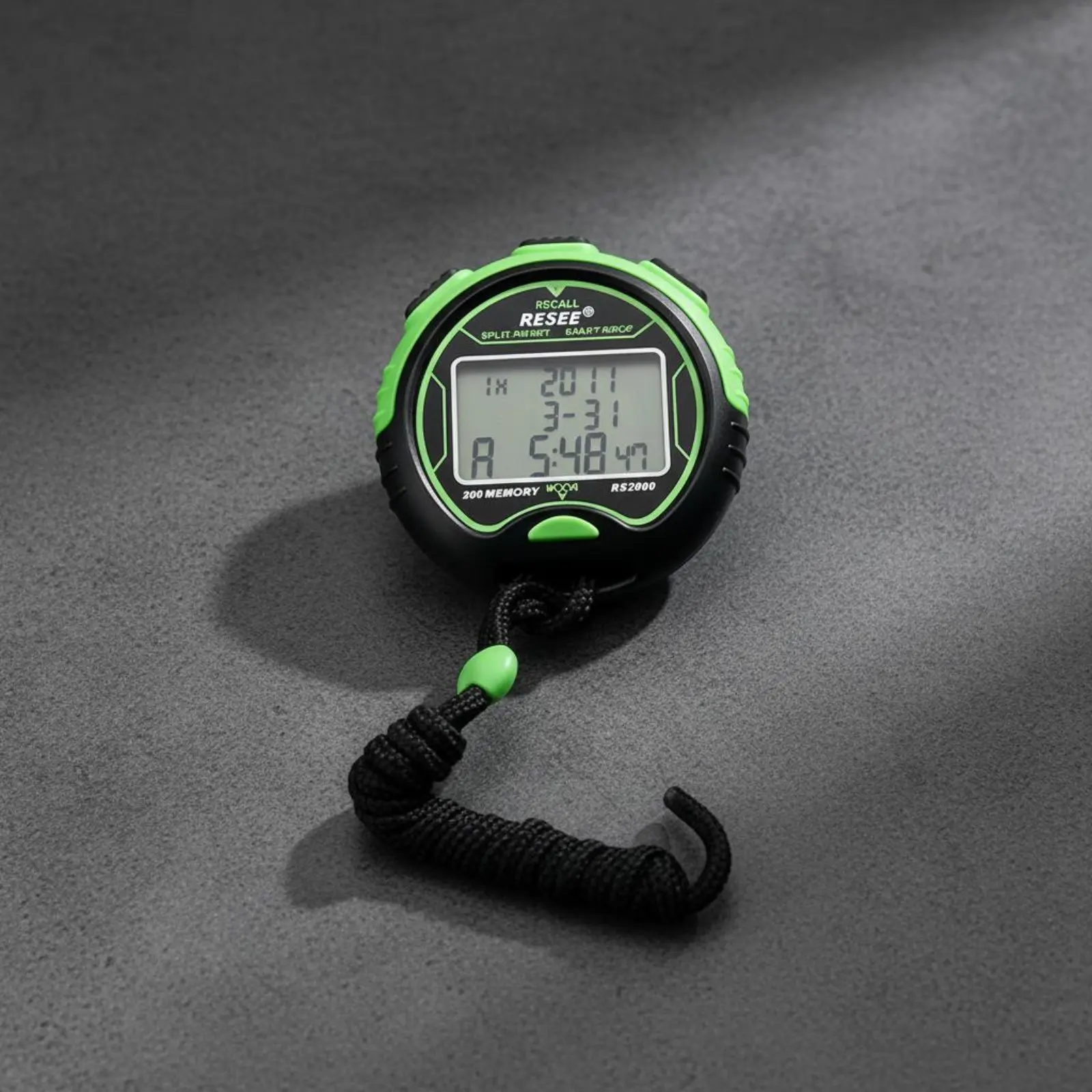 Fotografia 6: Cronômetro Digital Esportivo com Display de 3 Linhas, Tela Grande e Memória de Volta para Árbitros, Treinamento e Atletismo