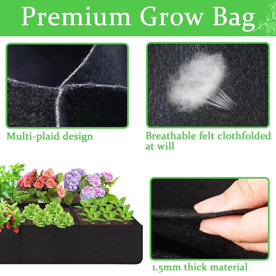 8 izgaralar 120 cm Kumaş Bitki - Outdoor Planting Bag incelemesi ve fiyatı