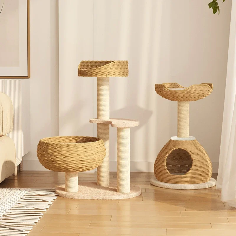 cat crawling frame with a nest small  toys Four Seasons universal  scratching frame does not occupy a  nest  frame.