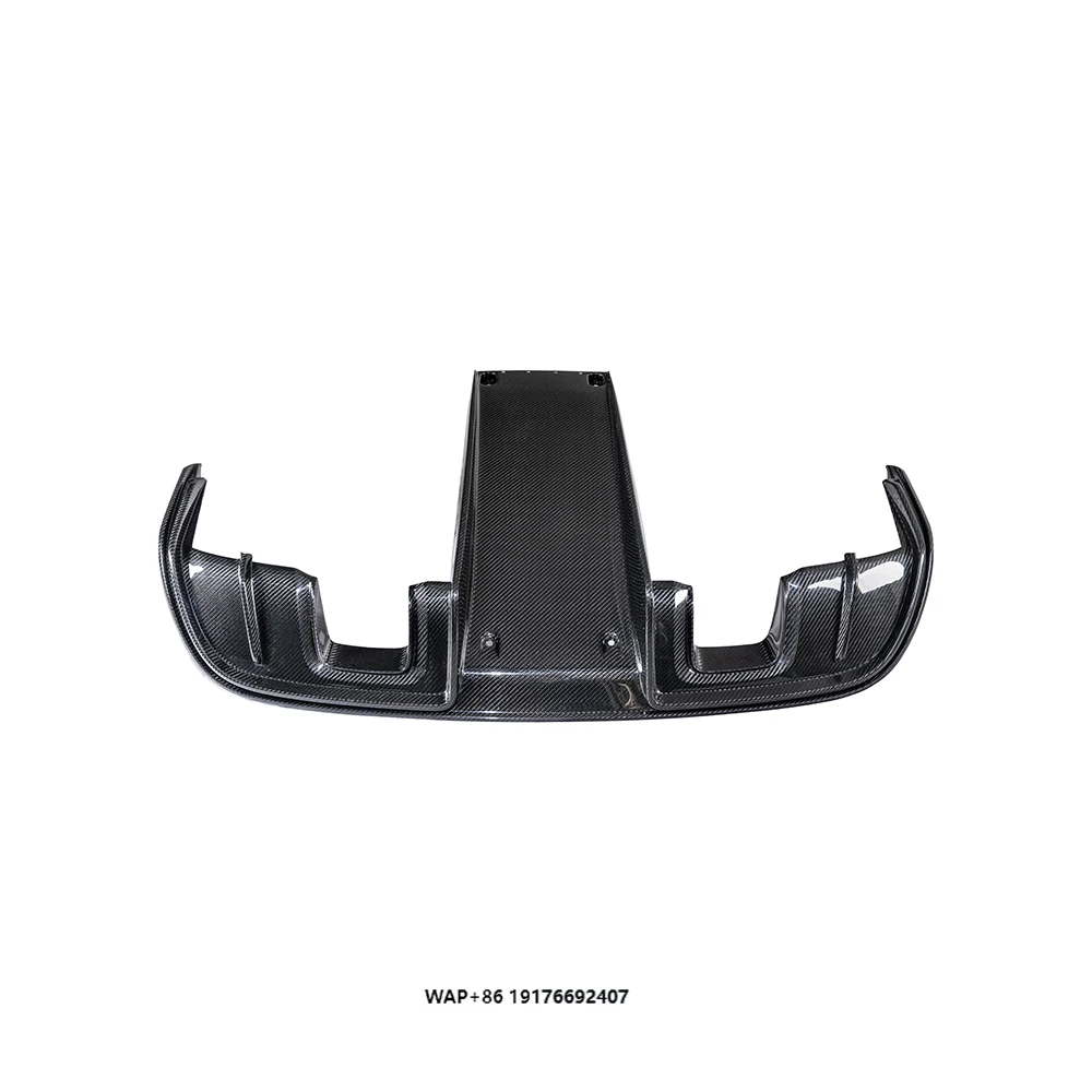 

KM High Quality GT4 OE Carbon Fiber Rear Diffuser Premium Car Accessories for 718 Boxster Cayman GT4 OE Rear Bumper