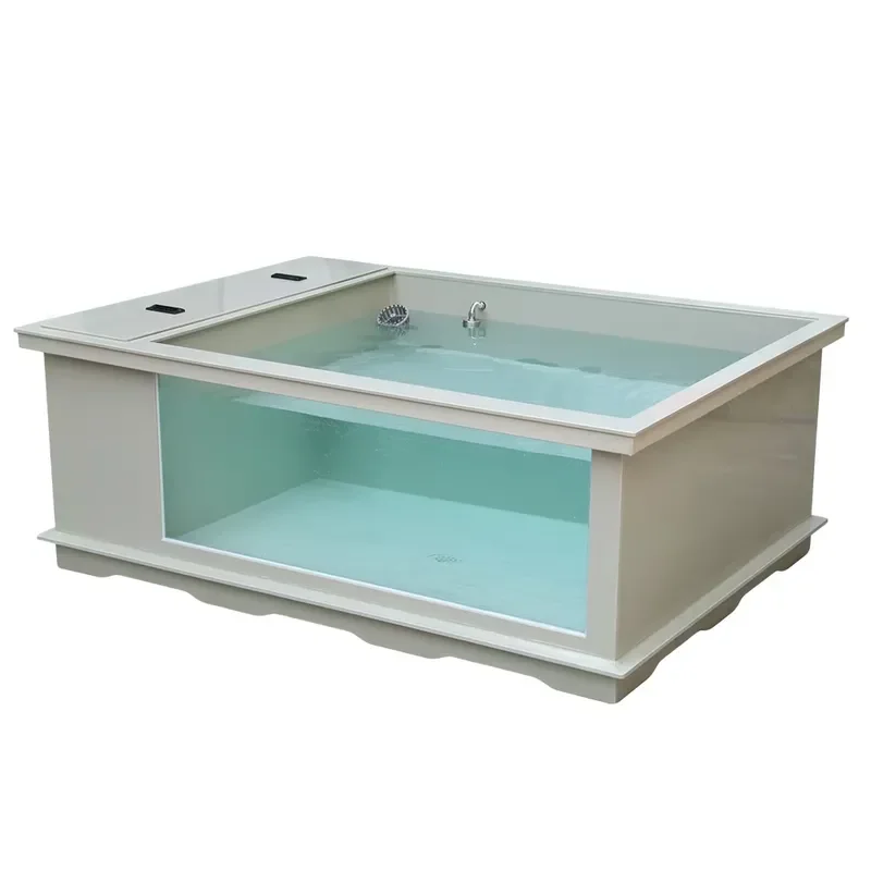 Cowater Compact Square Fish Tank System Reliable Water Treatment for Fish and Koi ponds Simple to Daily Maintenance