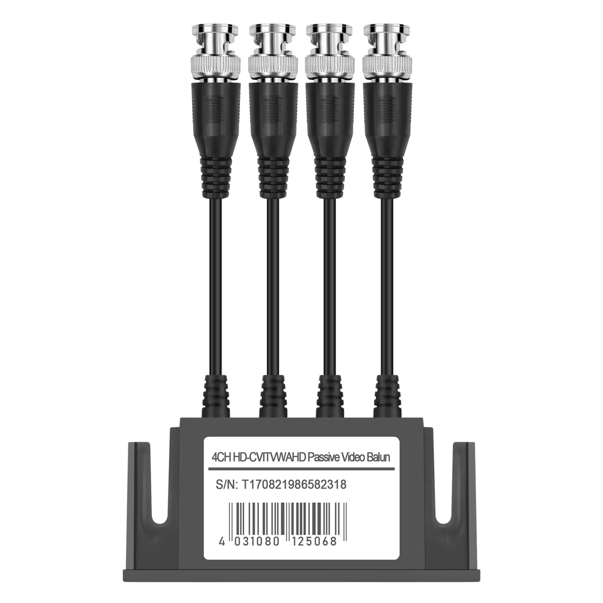 4-Channel Video Balun BNC UTP CAT5 Transmitter for CCTV/ Surveillance Camera Trend