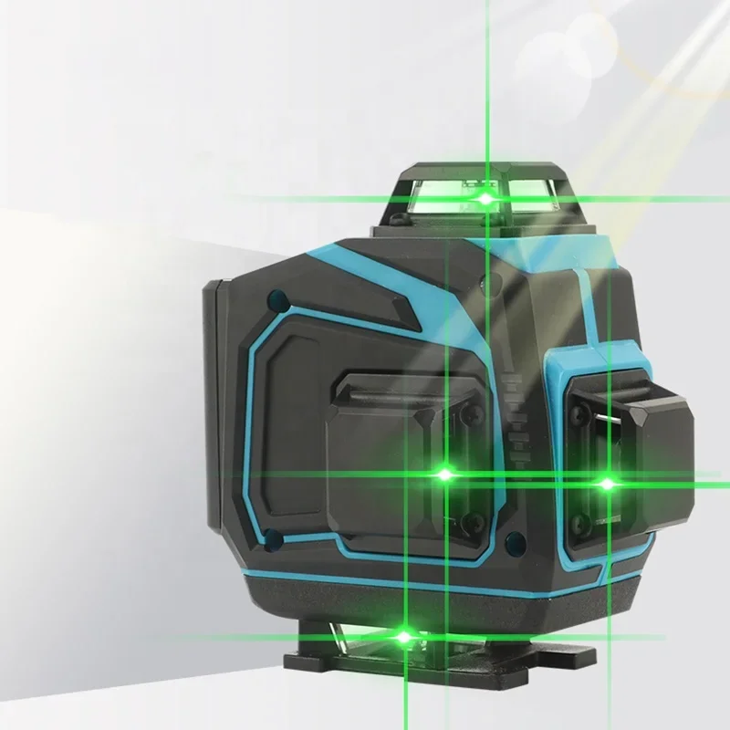 

【Hot】High Precision Automatic Self Leveling Green Level La-ser 12 Lines 360 Rotatory La-ser Level