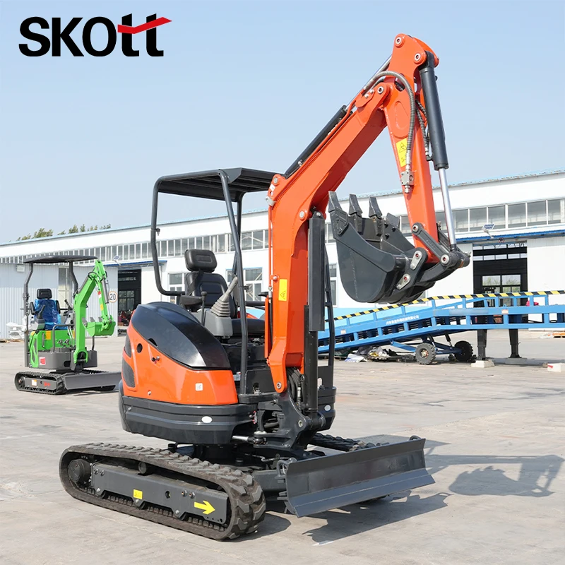 Efficient 2.5 Ton Compact Digger | Support Custom Design | Factory to Site Delivery | CE & ISO Certified | Online Support