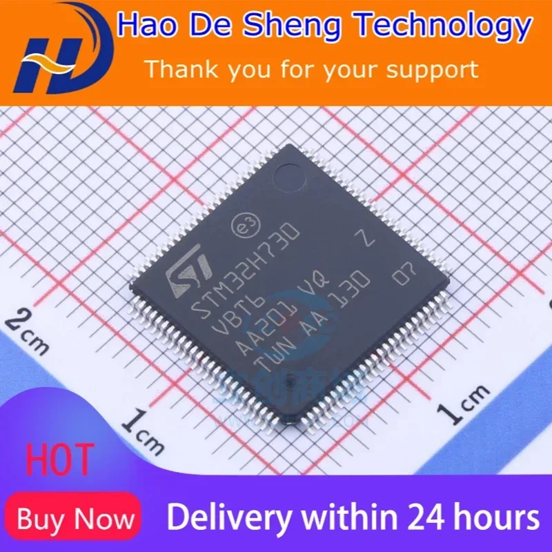 10PCS/LOT STM32H730VBT6 LQFP-100 New Original In Stock，Active Components